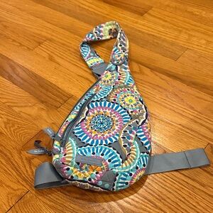 Vera Bradley Multicolor Spiral Sling Bag
